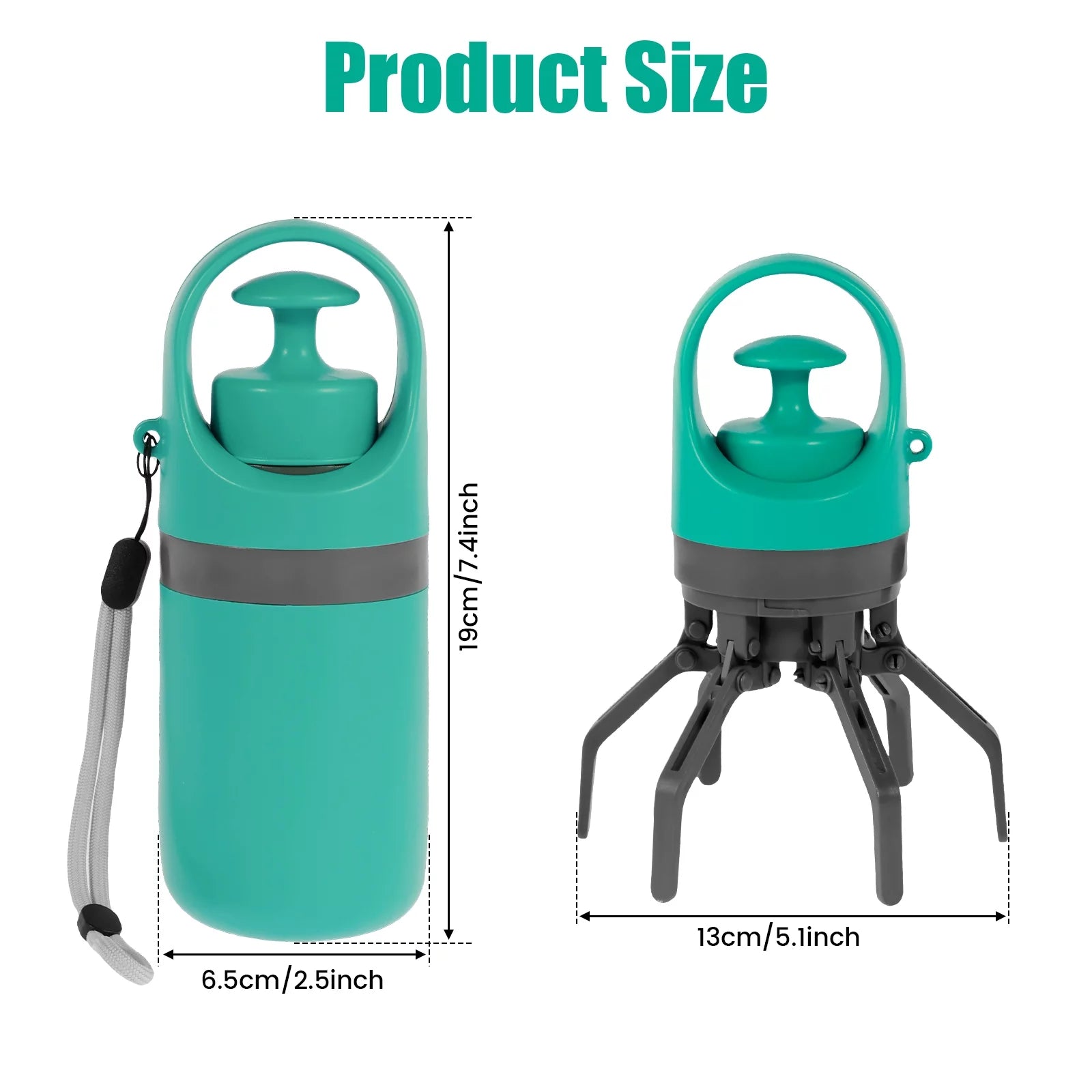 Portable Outdoor Cleaner Pooper Scooper for Pet